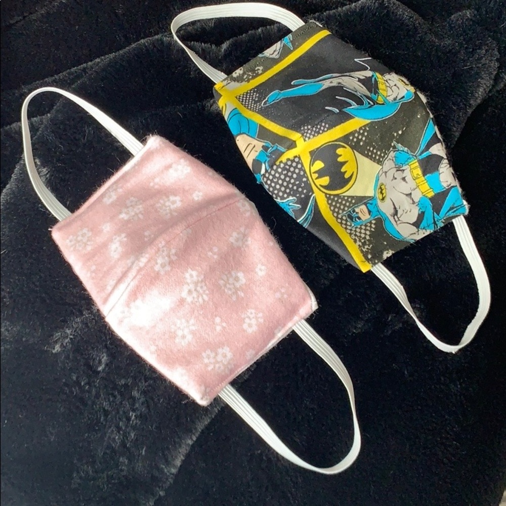 Kids cotton face Masks (Floral)